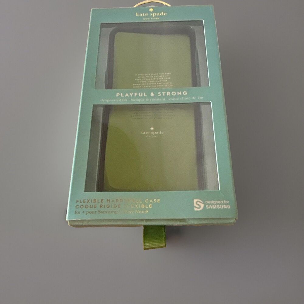 Brand New Kate Spade Playful & Strong Hardshell Phone Case Samsung Galaxy S9